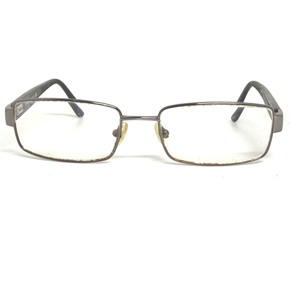 Safilo Elasta E3097 EZ7 150 Mens Rectangular Eyeglasses Frames Gray 58-19-150